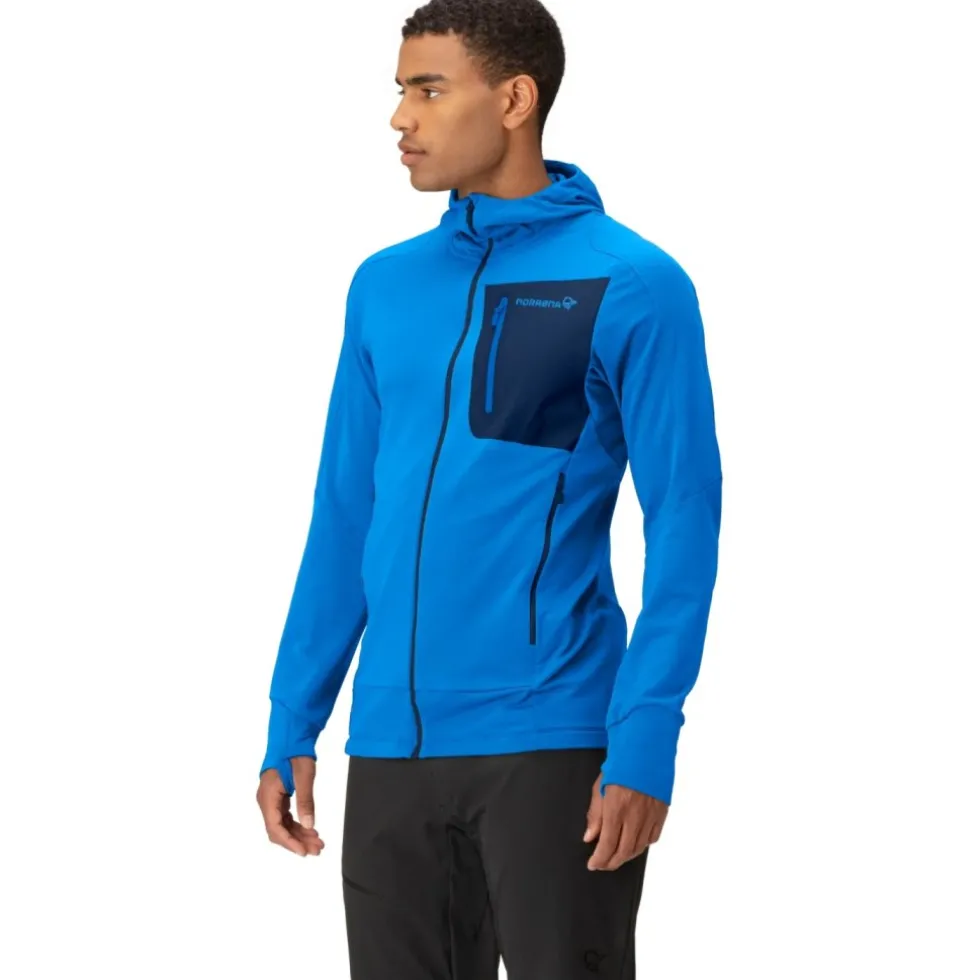 Norrona falketind Power Grid Hood Jas Heren - Skydiver