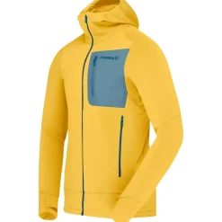 Norrona falketind Power Grid Hood Jas Heren - Calendula