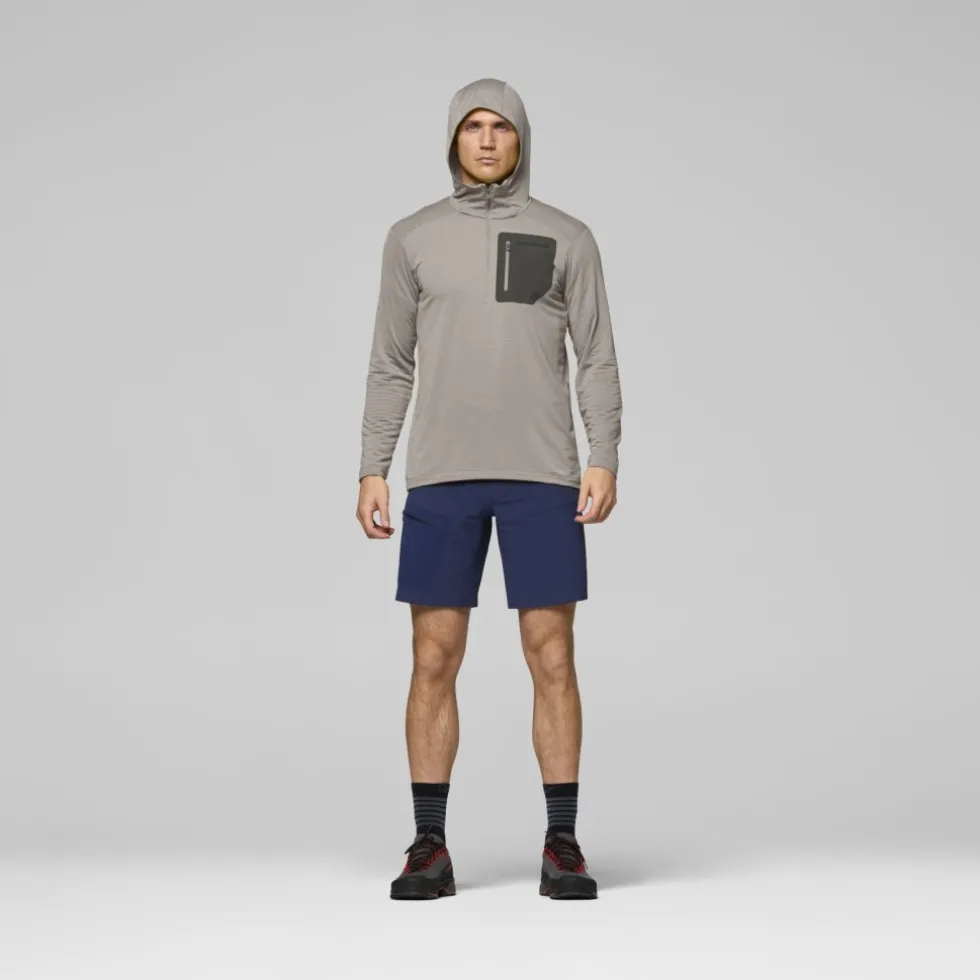 Norrona falketind warm1 Hood Trui Heren - Winter Twig/Beluga
