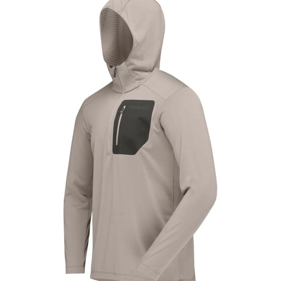Norrona falketind warm1 Hood Trui Heren - Winter Twig/Beluga