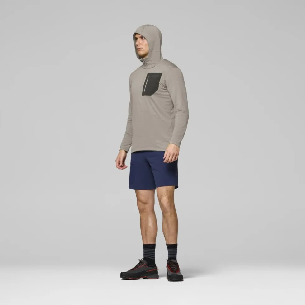 Norrona falketind warm1 Hood Trui Heren - Winter Twig/Beluga