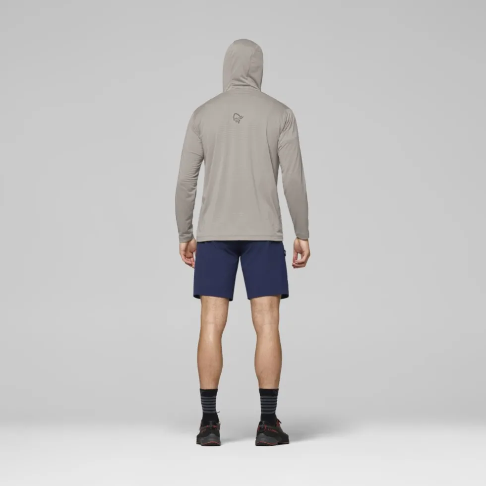 Norrona falketind warm1 Hood Trui Heren - Winter Twig/Beluga
