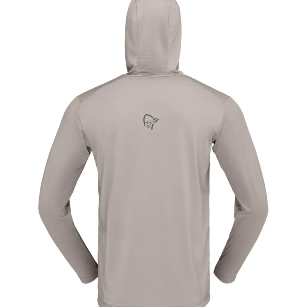 Norrona falketind warm1 Hood Trui Heren - Winter Twig/Beluga