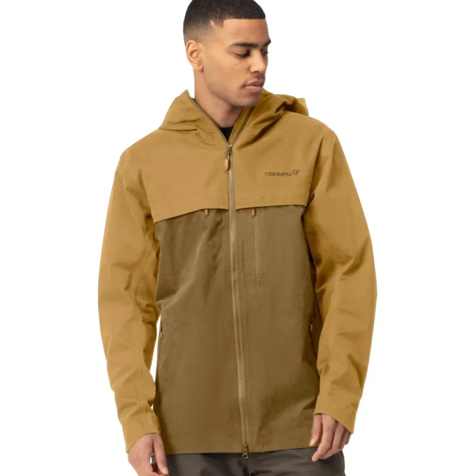 Jassen & Vesten < Norrona femund cotton Jas Heren - Camefage