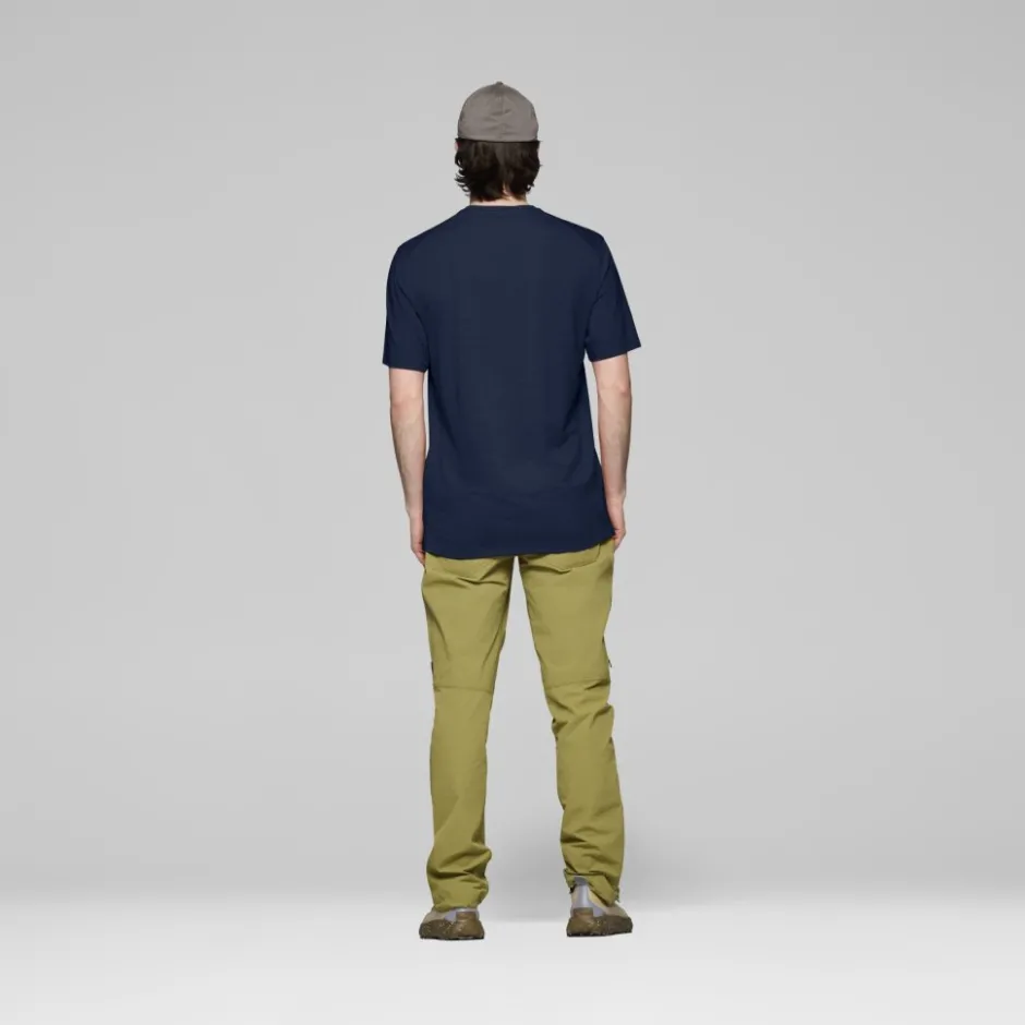 Shirts & Midlayers < Norrona feund equaiser erino T-Shirt Heren - Indigo Night