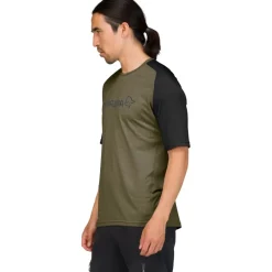 Norrona fjørå equaliser lightweight T-Shirt Heren - Olive Night