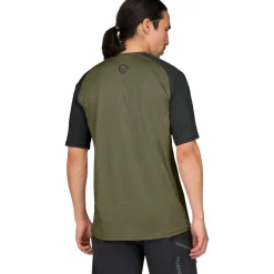 Norrona fjørå equaliser lightweight T-Shirt Heren - Olive Night