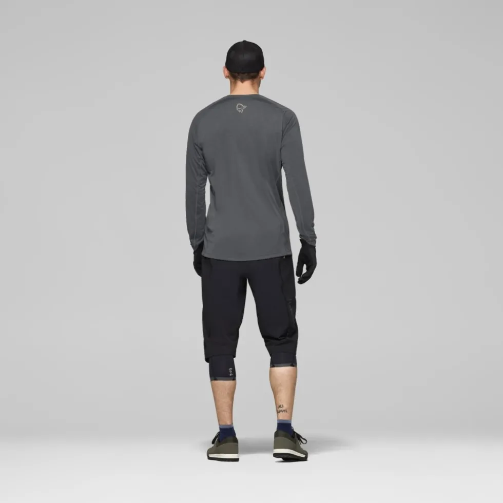 Norrona fjørå equaliser lightweight Shirt met Lange Mouwen Heren - Beluga