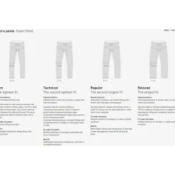 Norrona fjørå flex1 Broek Heren - Beluga/Winter Twig