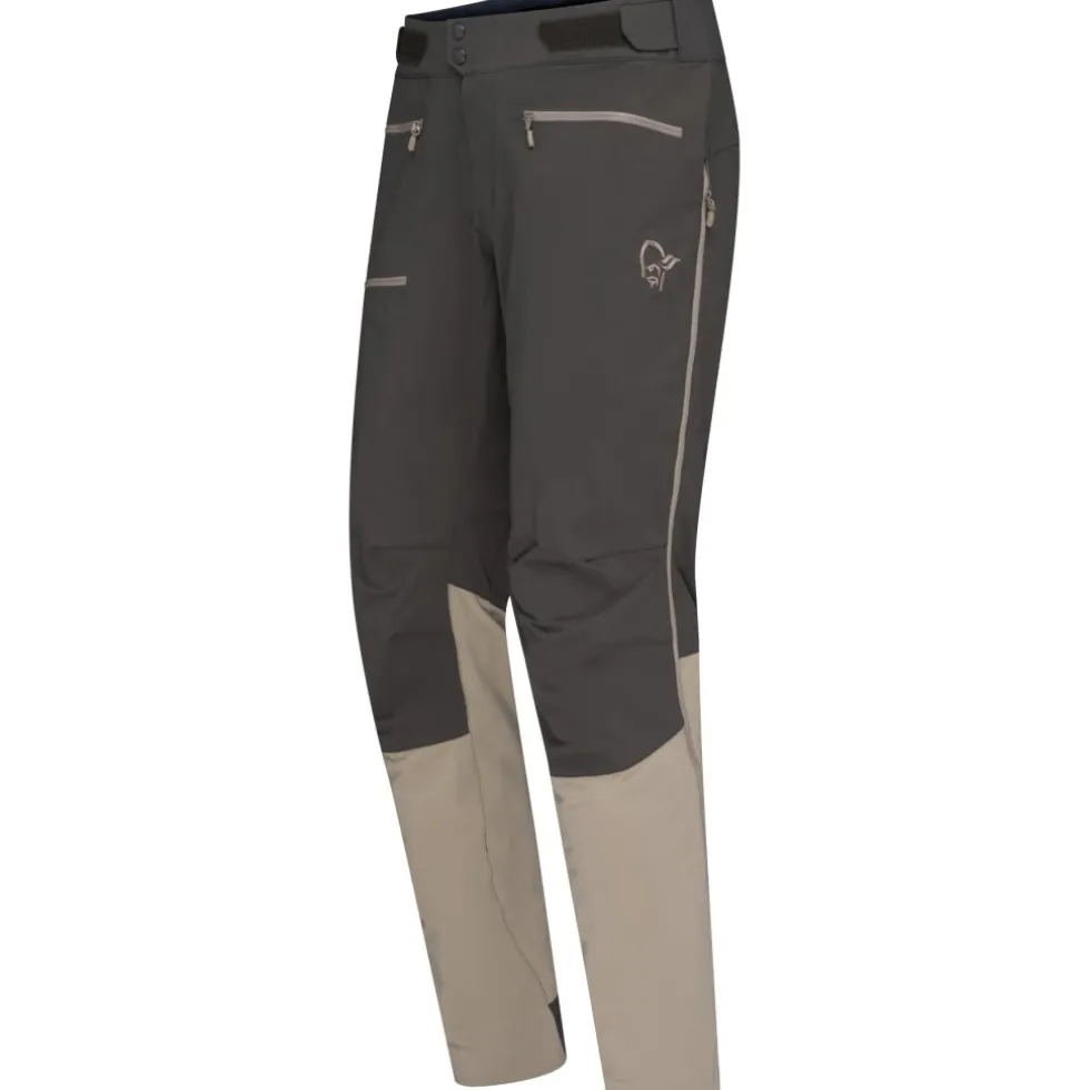 Norrona fjørå flex1 Broek Heren - Beluga/Winter Twig