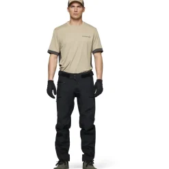 Regenbroeken < Norrona fjørå Gore-Tex Pro Broek Heren - Caviar Back