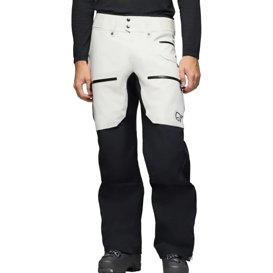 Broeken & Rokken < Norrona ofoten Gore-Tex Pro Broek Heren - Whisper White