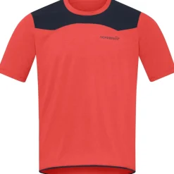 Norrona skibotn equaliser tech Overhemd Heren - Paprika Red
