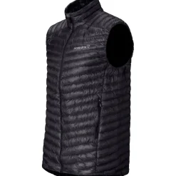 Norrona trollveggen down800 Super Light Donzen Bodywarmer Heren - Caviar Black