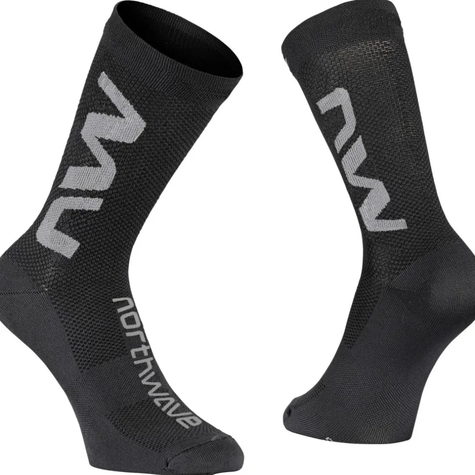 Northwave Extreme Air Sokken - black/grey 07