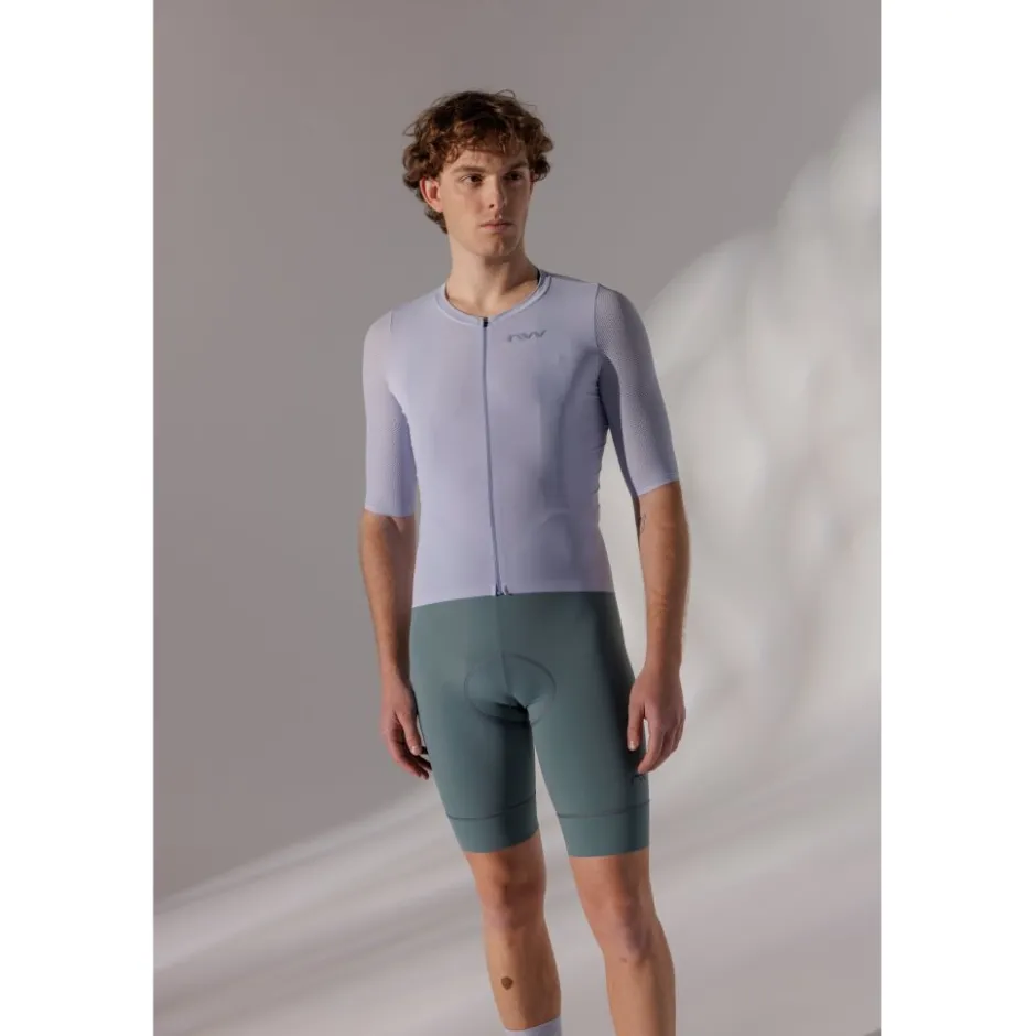 Mtb-Shirts < Northwave Extree Shirt et Korte ouwen Heren - ice grey 140