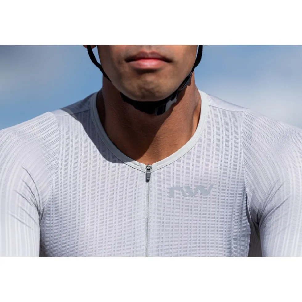 Northwave Extreme Ultralight Korte mouwen shirt heren - light grey 87