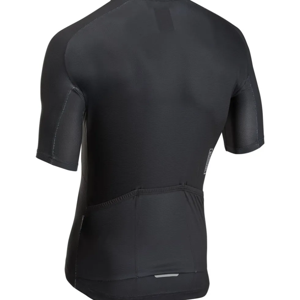 Northwave Force Evo Shirt met Korte Mouwen Heren - black/light grey 03