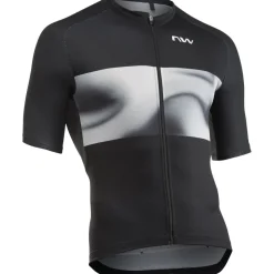 Northwave Force Evo Shirt met Korte Mouwen Heren - black/light grey 03