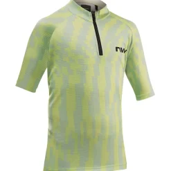 Northwave Force Evo Shirt met Korte Mouwen Kinderen - cool matcha 111