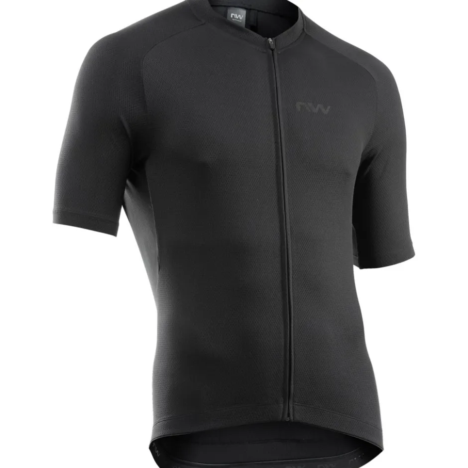 Wielershirts < Northwave Force 2 hirt et Korte ouwen Heren - zwart 10