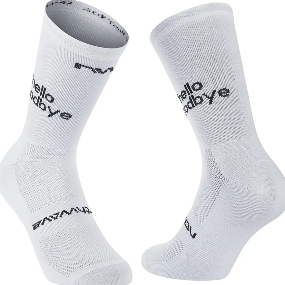 Fietssokken < Northwave Heo okken - white 50