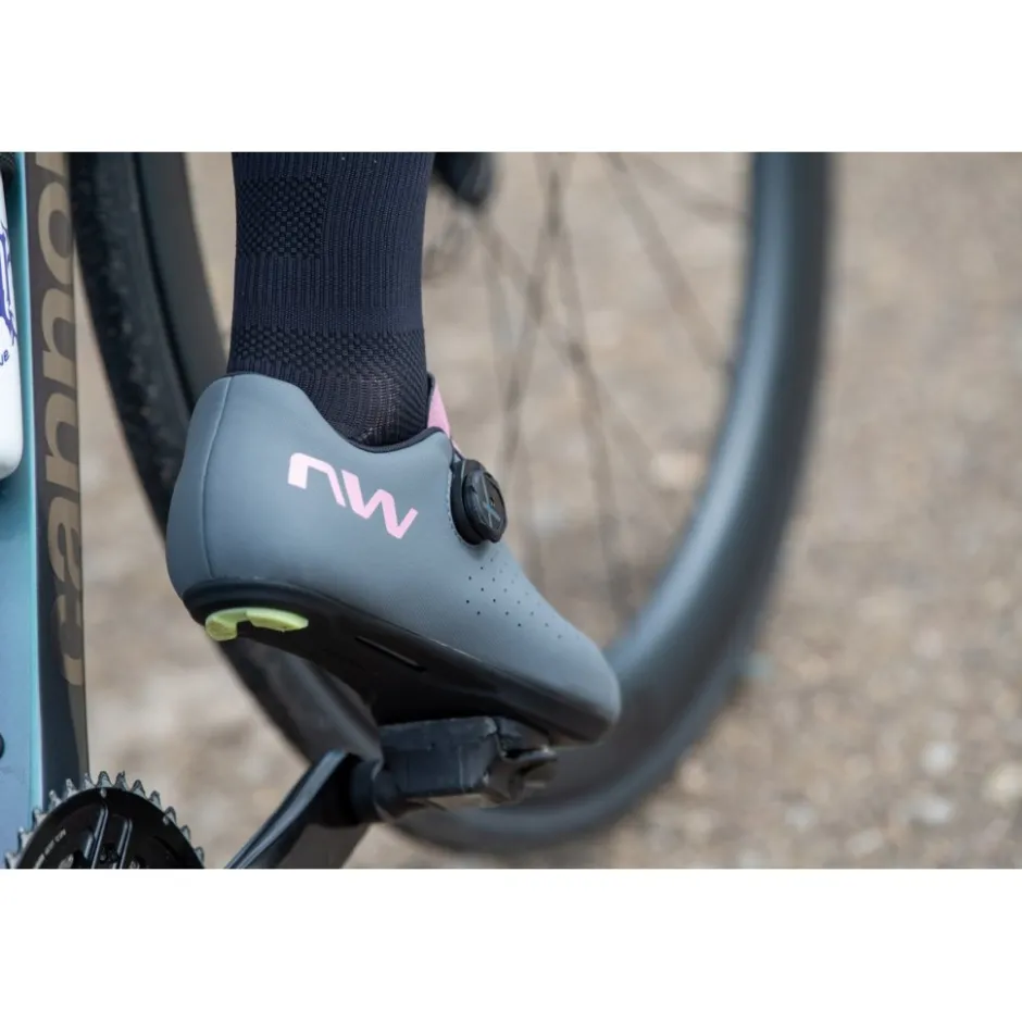Wielrenschoenen|Wielrenschoenen < Northwave Sonic Plus Racefietsschoenen - wit/zwart 51