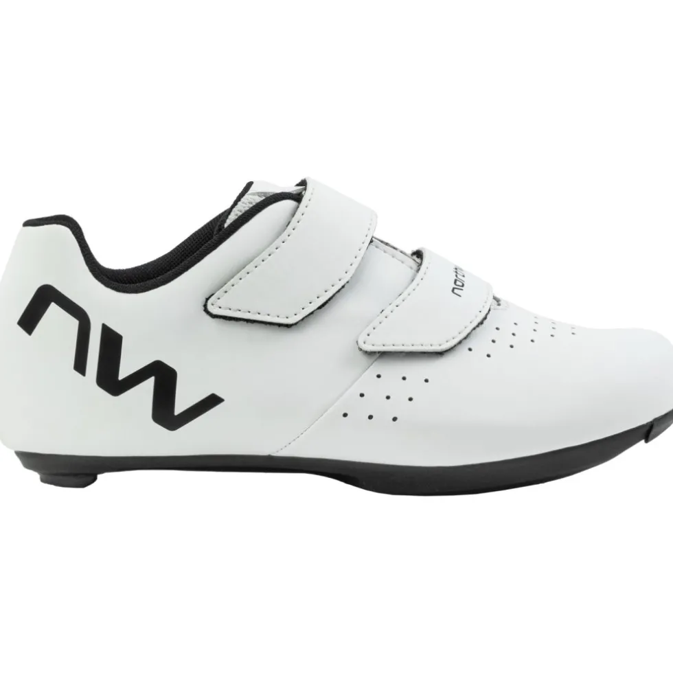 Northwave Sonic Racefietsschoenen Kinderen - wit/zwart 51
