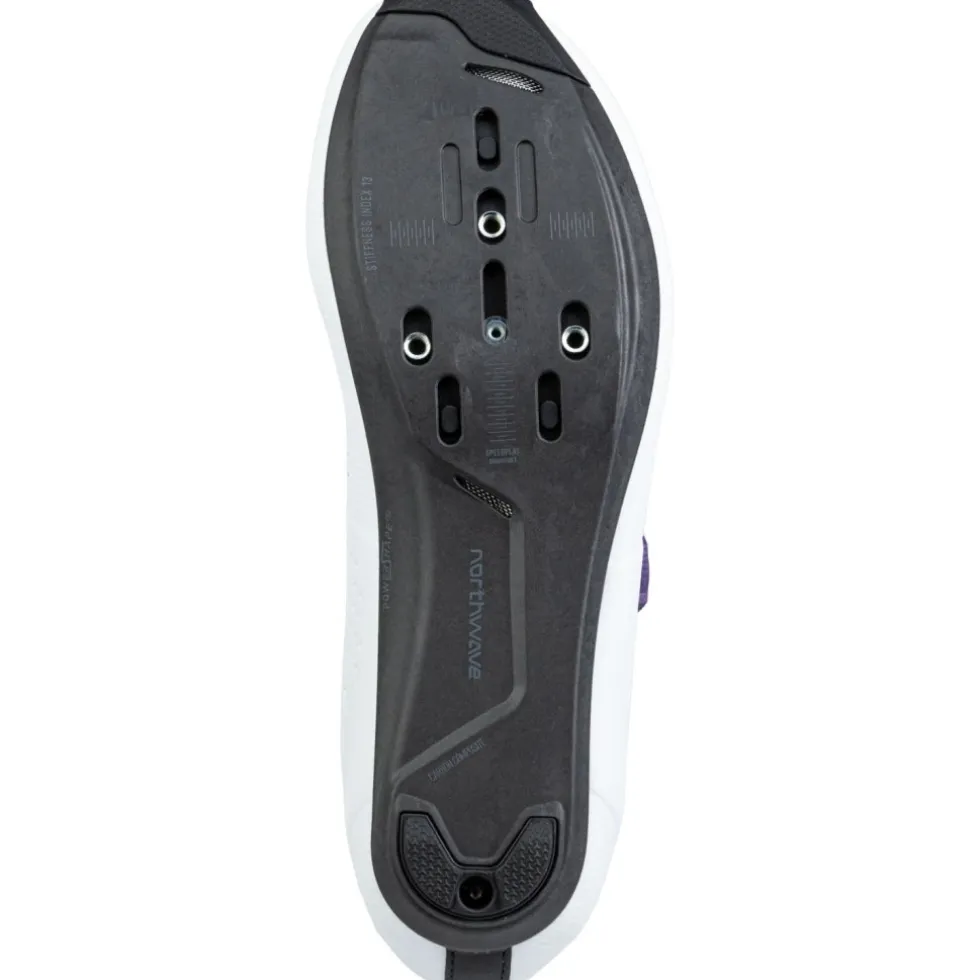Northwave Storm Carbon Racefietsschoenen Dames - wit/dark purple 56