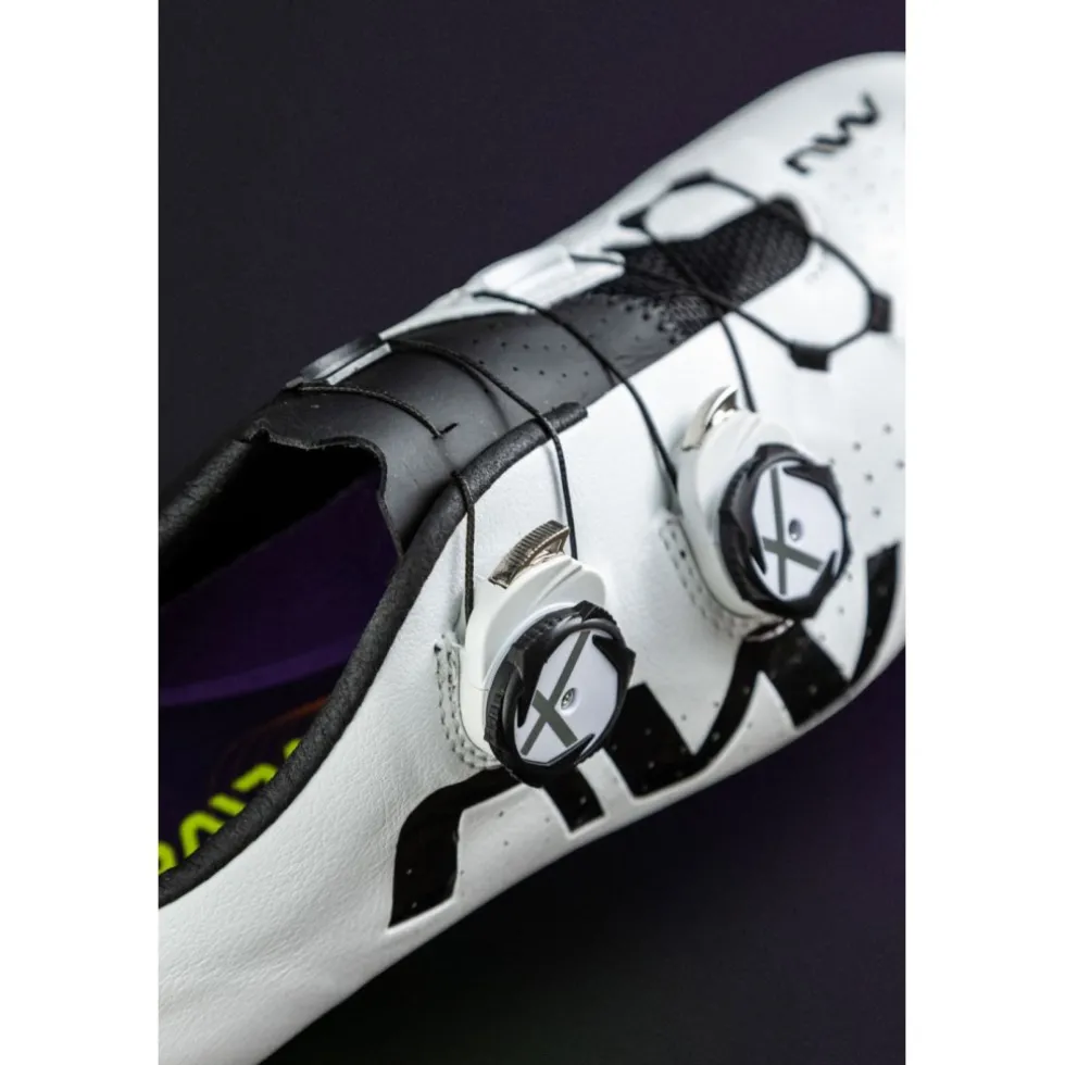 Northwave Veloce Extreme Racefietsschoenen - wit/zwart 51