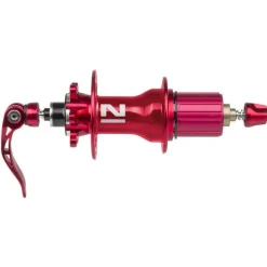 Novatec D792SB/A-AA Achterwielnaaf - Superlight | J-Bend | 6-Gaats | QR 135 (4 in 1) - HG-EV | rood
