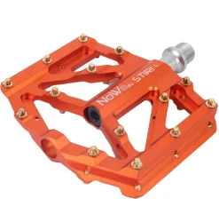 Platformpedalen < NOW8 STIRI CNC Flat Pedals - orange