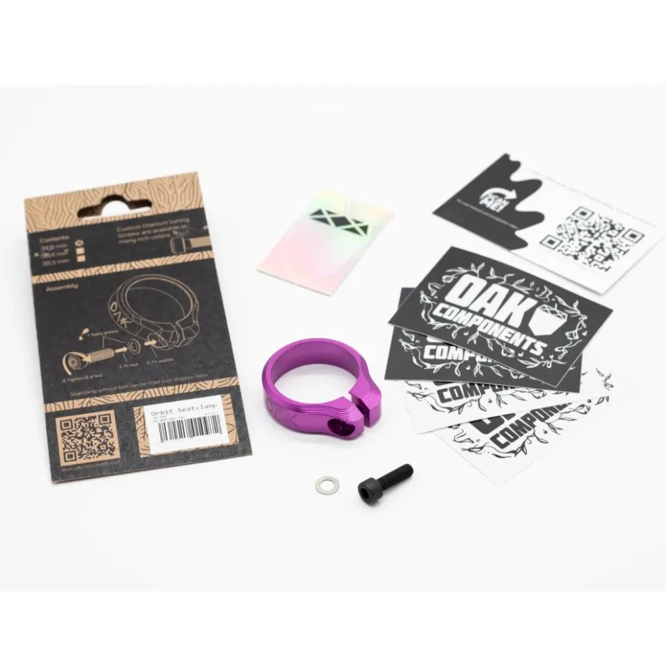 Zadelpenklemmen < Oak Components Orbit - Zadelpenklem - kashgold