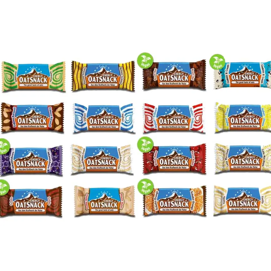 Outdoor Maaltijden < OatSnack Energy - Energiereep met Koolhydraten - 3x65g