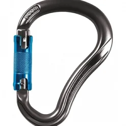 Ocún Harpy HMS Triple Carabiner - anthacite/blue