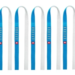 Slinges En Prusiktouwtjes < Ocún O-Sling Eco-PES 16 mm Lus - Set van 5 - 120 cm blue