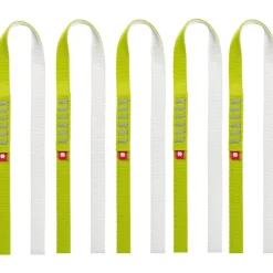 Ocún O-Sling Eco-PES 16 mm Lus - Set van 5 - 80 cm green