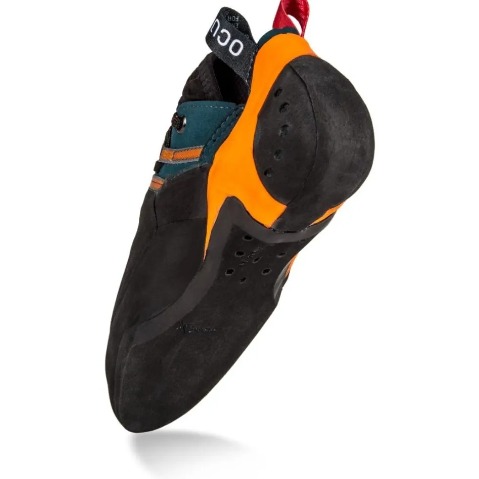 Ocún Sigma Klimschoenen Heren - petrol/orange