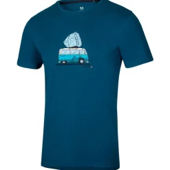 Ocún Classic T T-Shirt Heren - Bus Stone - Blue Ink