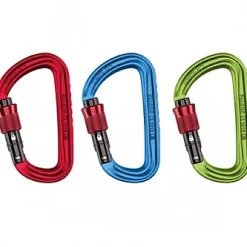 Ocún Falcon Screw Carabiner - Set of 3