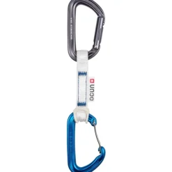 Ocún Hawk QD Combi Bio-Dyn-Ring 15 mm Quickdraw Set 6-pack - 10 cm blauw