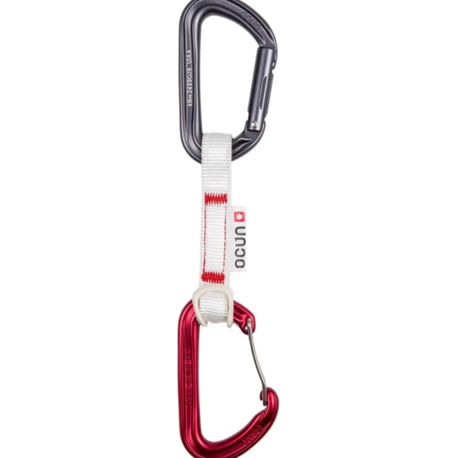 Klimsetjes < Ocún Hawk QD Combi Bio-Dyn-Ring 15 mm Quickdraw Set 6-pack - 10 cm rood