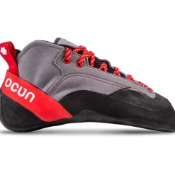 Ocún Jett Crack Klimschoenen Heren - grijs/rood
