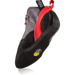 Ocún Jett Crack Klimschoenen Heren - grijs/rood