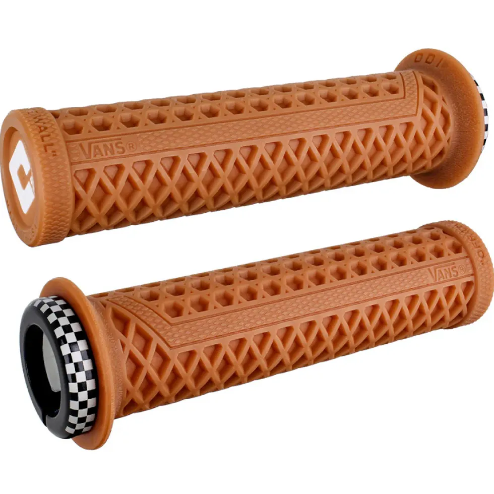 ODI Vans Stuurhandvatten - BMX | Lock-On V2.1 | 135mm - bruin