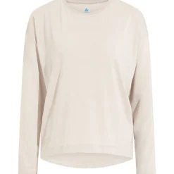Odlo Active 365 Natural Blend Shirt met Lange Mouwen Dames - silver cloud melange
