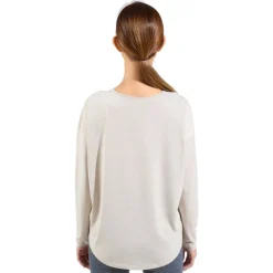Odlo Active 365 Natural Blend Shirt met Lange Mouwen Dames - silver cloud melange