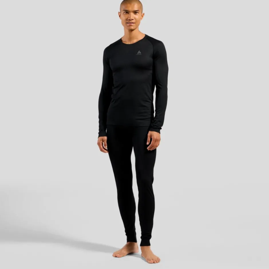 Ondershirts|Baselayers < Odlo Active F-Dry Light Hemd met Lange Mouwen Heren - zwart