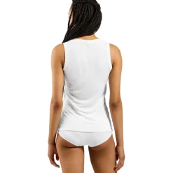 Odlo Active F-Dry Light V-Neck Hemd zonder Mouwen Dames - wit