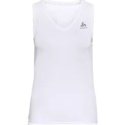 Odlo Active F-Dry Light V-Neck Hemd zonder Mouwen Dames - wit